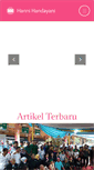 Mobile Screenshot of hannihandayani.com